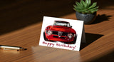 Alfa Romeo Birthday card