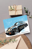 Porsche 911 Targa Christmas card
