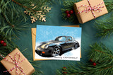 Porsche 911 Targa Christmas card