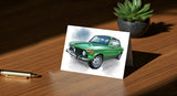 Custom BMW 2002 Greeting Card
