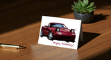 Mazda Miata birthday card