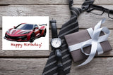 C8 Corvette card