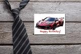 C8 Corvette card