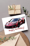 C8 Corvette card