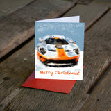 Custom Ford GT40 Christmas Card