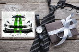 White Dodge Viper SRT Greeting Card