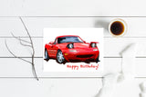 Red Mazda Miata