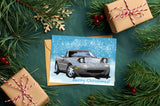 Custom Mazda Miata Christmas Card