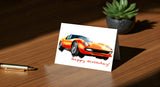 Lamborghini Miura Greeting Card