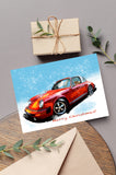 Porsche 911 Targa Christmas Card
