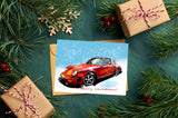Porsche 911 Targa Christmas Card