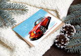 Porsche 911 Targa Christmas Card