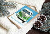 VW Bus Christmas Card