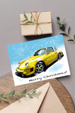 Porsche 911 Targa Christmas Card