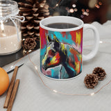 Colorful Horse Coffee Mug 11oz