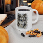 Wolf Ceramic Mug 11oz