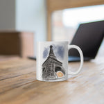 Dramatic Eiffel Tower Paris France Mug 11oz