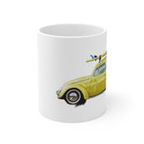 Beatle yellow Mug 11oz