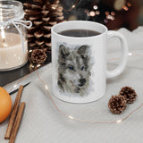 Wolf Ceramic Mug 11oz