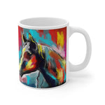 Colorful Horse Coffee Mug 11oz