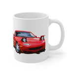 Red Mazda Miata Mug 11oz