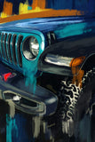 Jeep Wrangler Art Bikini color 001