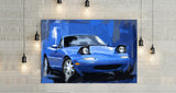 Mazda Miata Blue auto art 001