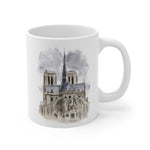 Notre Dame Paris France Mug 11oz