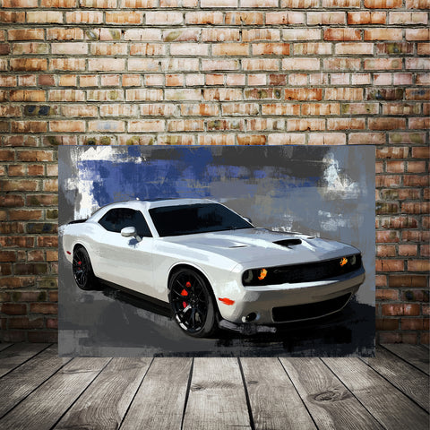 White Challenger Painting 001