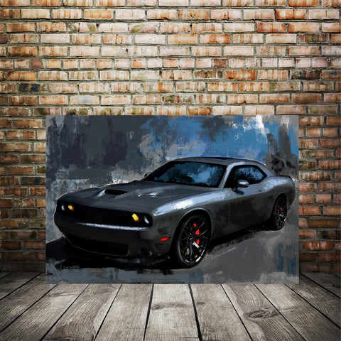 Black Challenger Painting 004