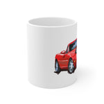 Red Mazda Miata Mug 11oz