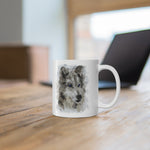 Wolf Ceramic Mug 11oz