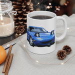 Blue Mazda Miata Coffee Mug 11oz