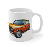 BMW 2002 Orange Mug 11oz