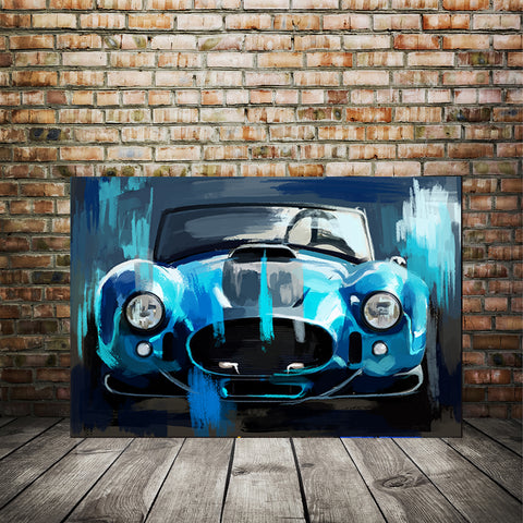 Ford Shelby art Blue 003