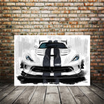 Viper SRT ACR white on white 011