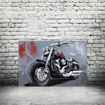 Harley Davidson Motorcycle Painting 003