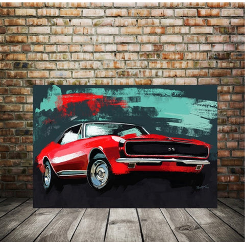 Chevy Camaro Painting 003