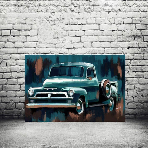 Chevy truck Painting 001