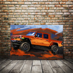 Jeep Gladiator art JT Orange