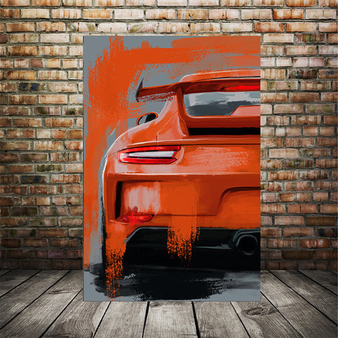 Copy of Porsche GT 992 991.2 Canvas print 004
