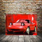 Mazda Miata Red auto art 002